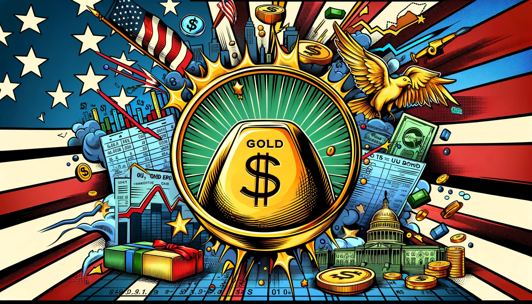 Gold Prices Slide Below $2,330 as US Dollar Strengthens
