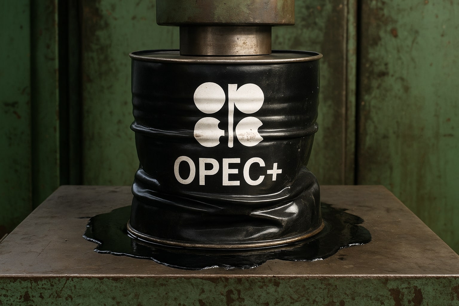 WTI and Brent Crude Crash 12% as OPEC+ Output Surge and Ceasefire Hit Oil Price To Bulls