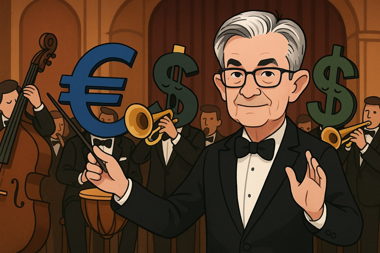 EUR/USD Trapped at 1.1718 as Dollar Gains, Tariffs and Fed Risks Mount