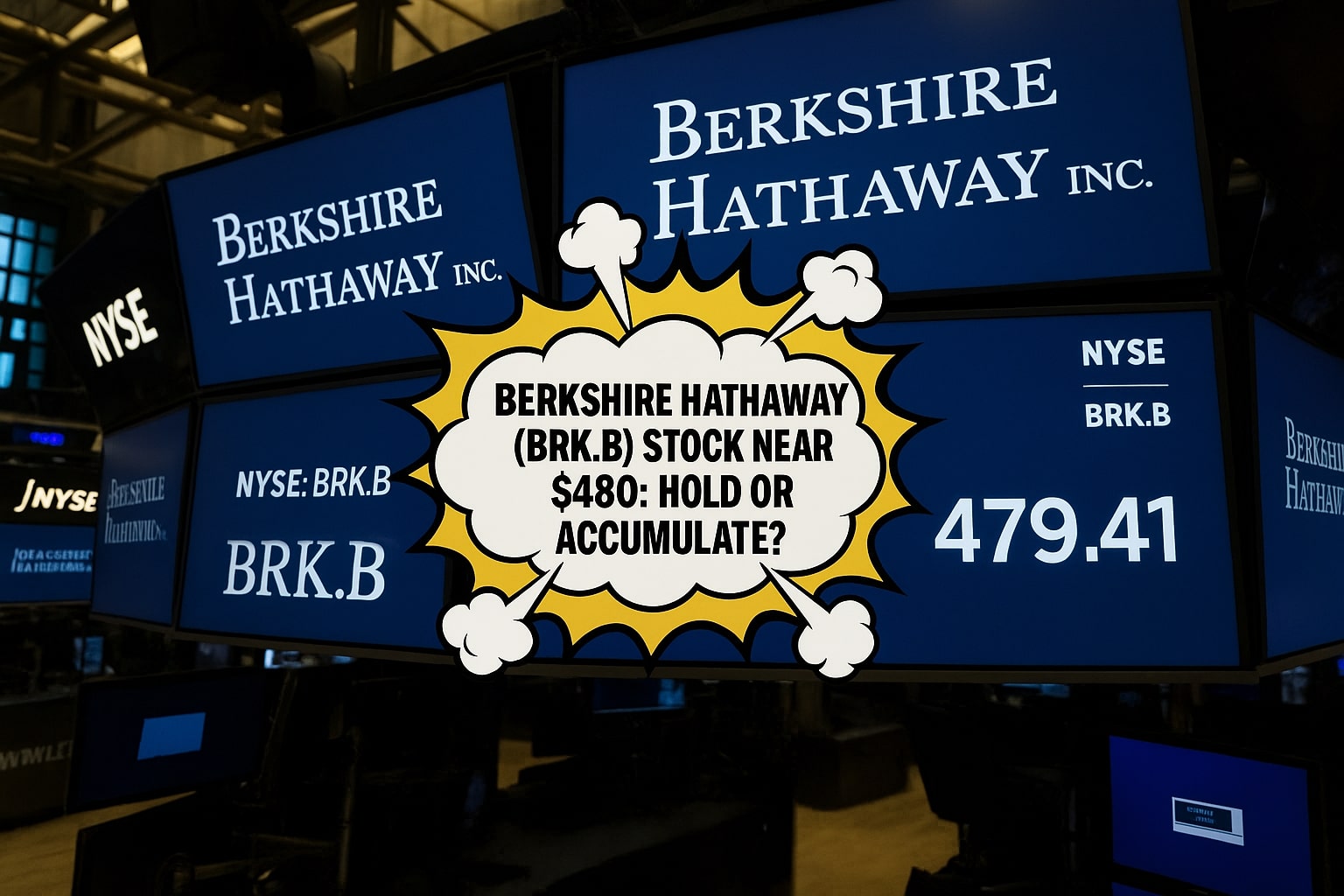 Berkshire Hathaway (BRK.B) Stock Balances Risk and Reward at $470–$480
